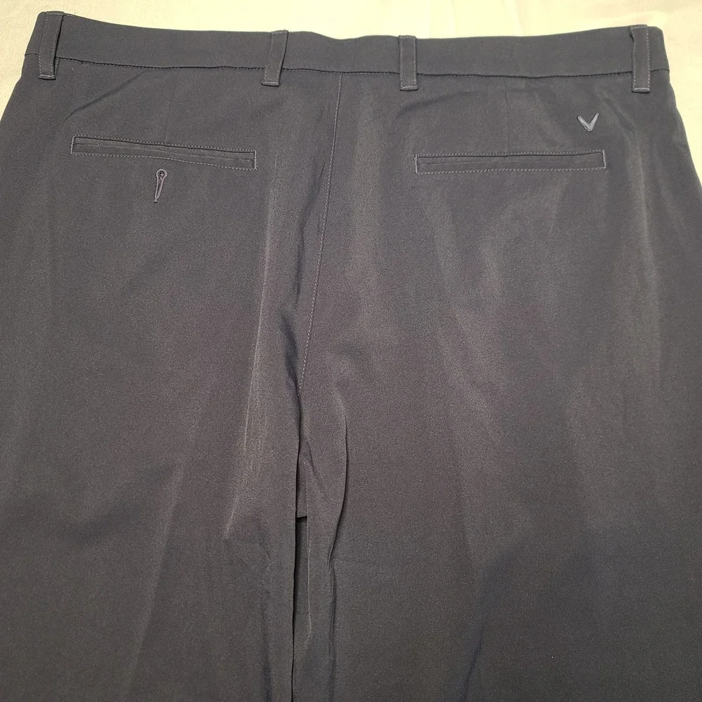 Callaway Golf‎ Pants Mens 38x30 Navy Blue Stretch Performance Trousers AZ2159
